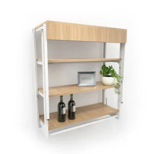 Wall Shelf to Dining Table